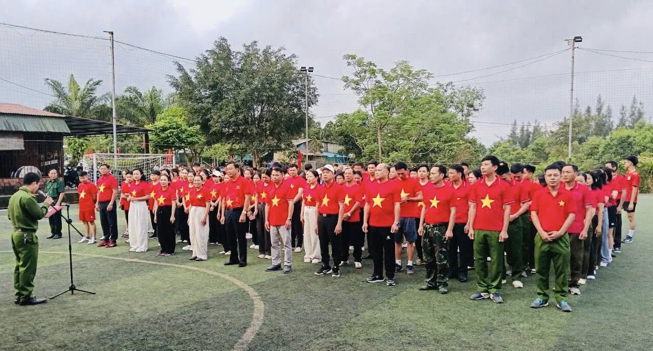 Xã Kỳ lạc: Hơn 200 vận động viên tham gia chạy Olympic vì sức khỏe toàn dân năm 2026