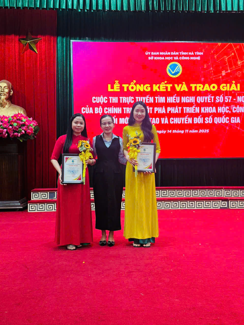 Xã Kỳ Lạc có 2 cá nhân xuất sắc đạt giải Cuộc thi tìm hiểu về Nghị quyết 57