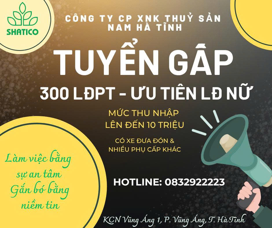 THÔNG BÁO TUYỄN DỤNG