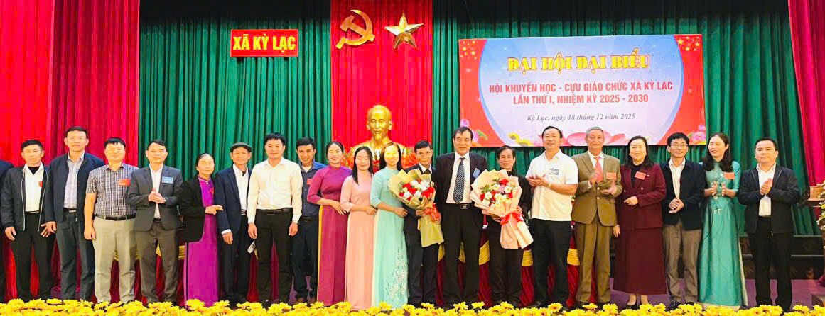 Hội khuyến học - Cựu giáo chức xã Kỳ Lạc Tổ chức đại hội nhiệm kỳ 2025-2030