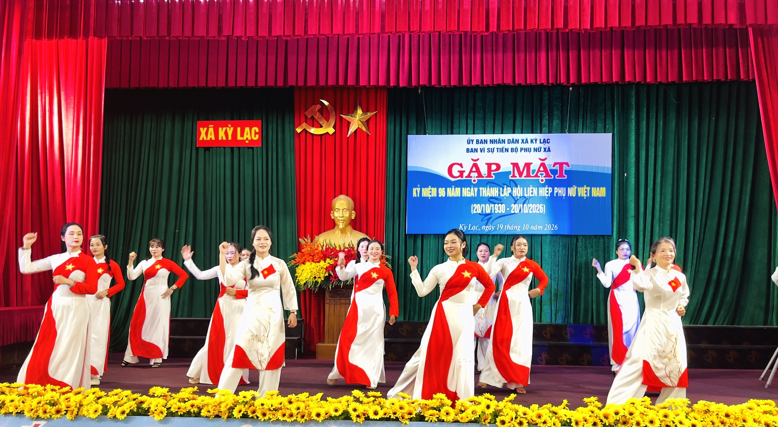 Ban vì sự tiến bộ của phụ nữ Xã Kỳ Lạc tổ chức gặp mặt kỷ niệm 96 năm ngày thành lập Hội liên hiệp phụ nữ Việt Nam (20/10/1930 - 20/10/2026)