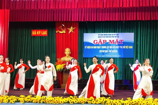 Ban vì sự tiến bộ của phụ nữ Xã Kỳ Lạc tổ chức gặp mặt kỷ niệm 96 năm ngày thành lập Hội liên hiệp phụ nữ Việt Nam (20/10/1930 - 20/10/2026) 