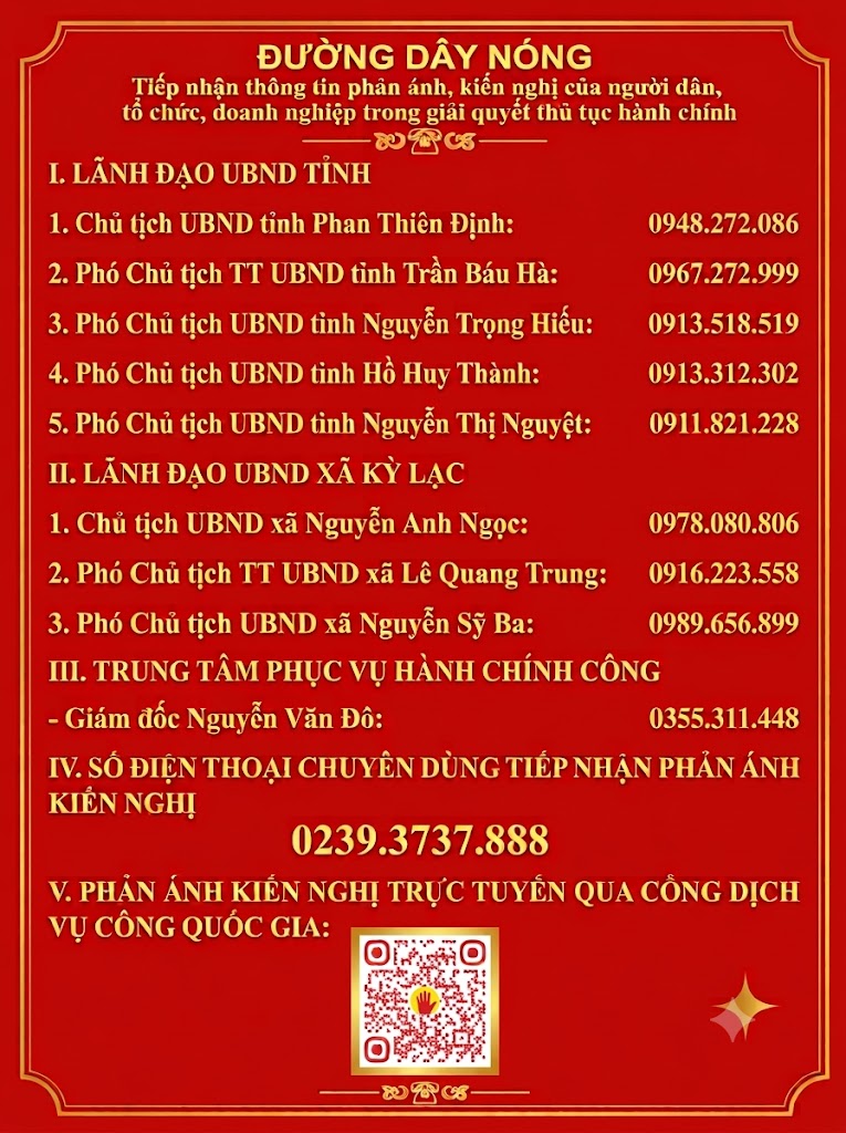 ĐƯỜNG DÂY NÓNG